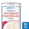 Legout New England Clam Chowder Condensed Canned Soup 51 oz., PK12 3750064463 - alternate 1
